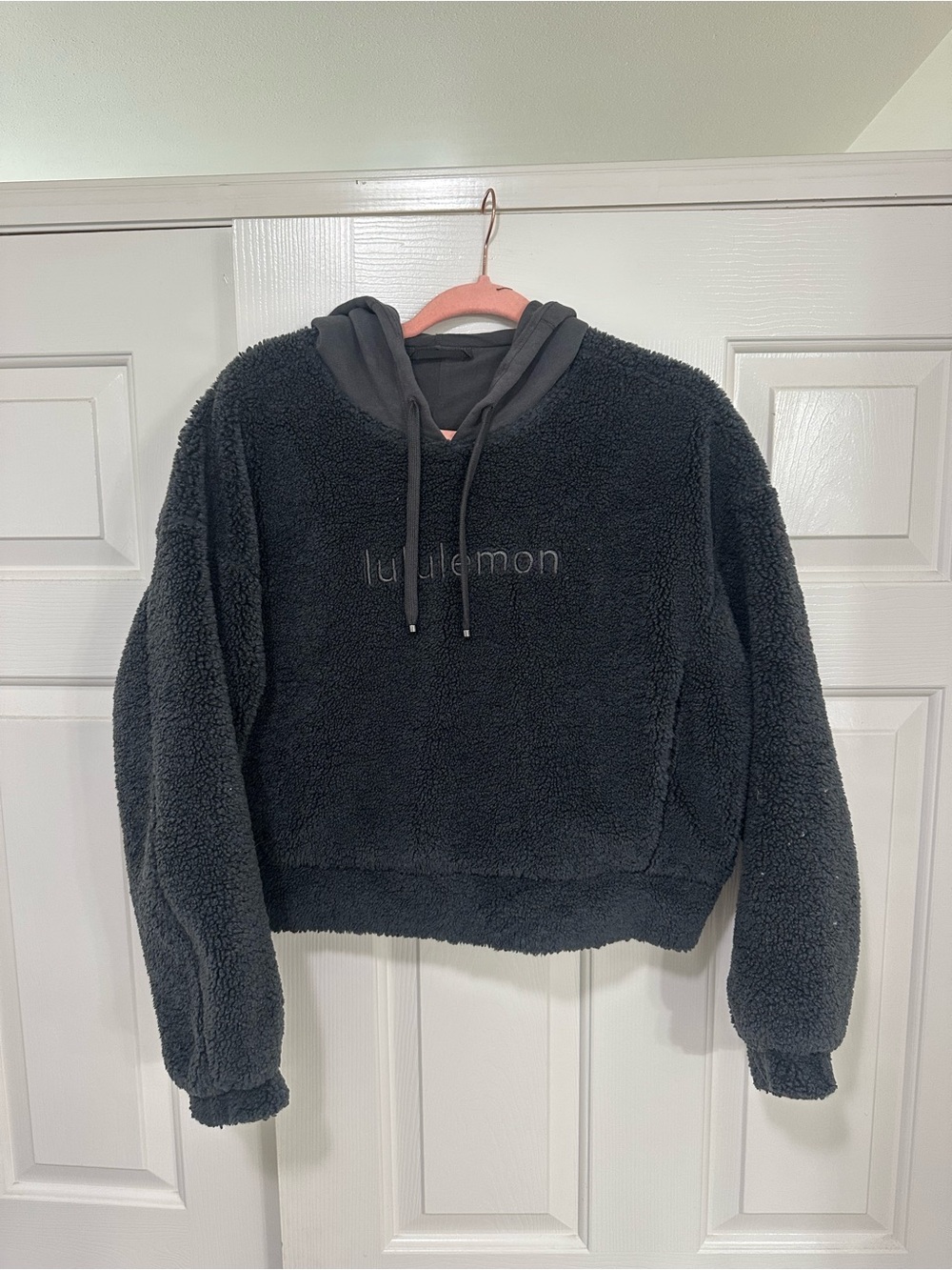 lululemon athletica Charcoal Sherpa Hoodie